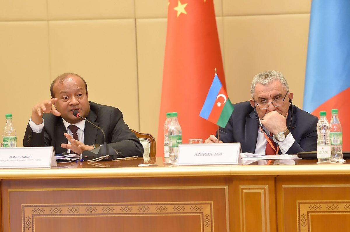 Sohail Hasnie at the CAREC Energy Sector Coordinating Committee, Ashgabat